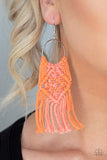 Macrame Rainbow - Orange - Paparazzi - The Jewel Family