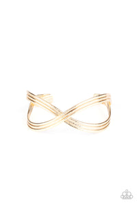Infinitely Iridescent - Gold - Paparazzi - The Jewel Family