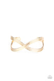 Infinitely Iridescent - Gold - Paparazzi - The Jewel Family