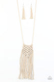 Macrame Mantra - White - Paparazzi - The Jewel Family