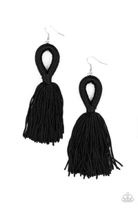 Tassels and Tiaras - Black - Paparazzi - The Jewel Family