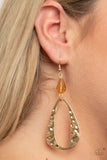 Enhanced Elegance - Gold - Paparazzi - The Jewel Family