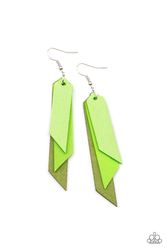 Suede Shade - Green - Paparazzi - The Jewel Family