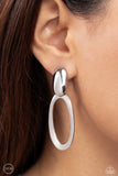 Pull OVAL! - Silver - Paparazzi